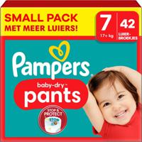 Pampers - Baby Dry Pants - Maat 7 - Small Pack - 42 stuks - 17+ KG