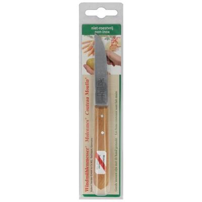 Metaltex molenmes schilmes 8.5 cm hout/carbon