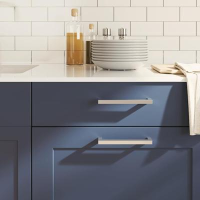 VidaXL Handvatten 10 st 160 mm roestvrij staal zilverkleurig