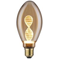 Paulmann 28884 LED-lamp E27 Kaars 3.5 W = 19 W Goud (Ø x h) 75 mm x 164 mm 1 stuk(s)