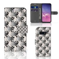 Samsung Galaxy S10e | Telefoonhoesje | Met pasjeshouder | Salamander Grey