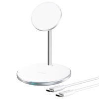 Choetech 15W 2 in 1 Wireless Charging Stand Magsafe T581-F - thumbnail