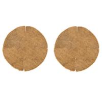 Nature Inlegvel kokos - 3x stuks - voor hanging basket - 60 cm - kokosinleggers