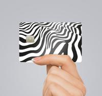 Zebraprint origineel pinpas sticker