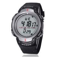 SYNOKE 61576 leven waterdichte LED sport horloge voor Men(Gray)