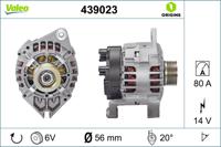 Valeo Alternator/Dynamo 439023