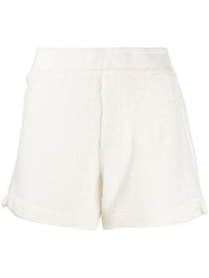 RTA short Maddy à taille haute - Blanc