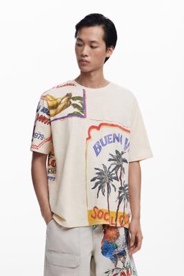 BuenaVida ansichtkaarten T-shirt - WHITE - M