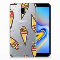 Samsung Galaxy J6 Plus (2018) | Siliconen Case | Icecream