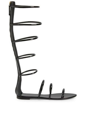 Giuseppe Zanotti sandales Super Intrigo - Noir