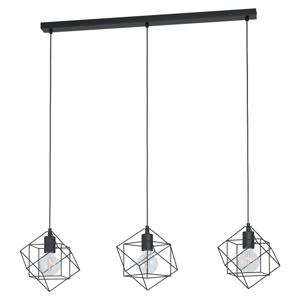 EGLO Straiton hangende plafondverlichting Flexibele montage E27 60 W Zwart