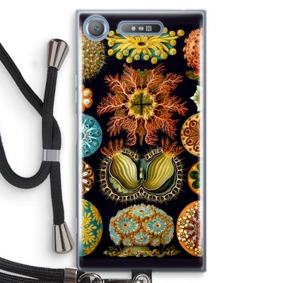 Haeckel Ascidiae: Sony Xperia XZ1 Transparant Hoesje met koord