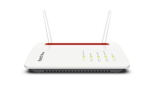 FRITZ!Box 6850 5G draadloze router Gigabit Ethernet Dual-band (2.4 GHz / 5 GHz) Zwart, Rood, Wit