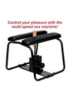 4-in-1 Bangin Bench w/ Sex Machine - Black