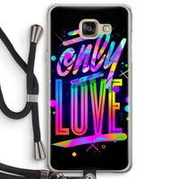 Only Love: Samsung Galaxy A5 (2016) Transparant Hoesje met koord