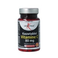 Lucovitaal Vitamine C 80mg citroen 200 Kauwtabletten