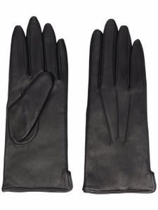 Aspinal Of London gants à coutures ton-sur-ton - Noir