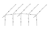 Dorema Frame FTP Fiber diepte 240/270/300