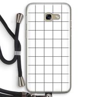 Rooster: Samsung Galaxy A5 (2017) Transparant Hoesje met koord