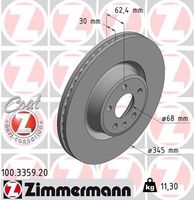 Remschijf Coat Z 100335920
