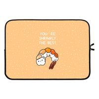 You're Shrimply The Best: Laptop sleeve 13 inch