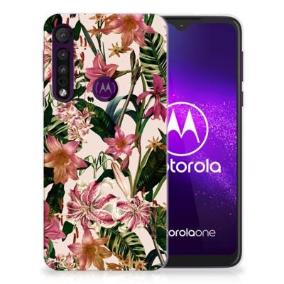 Motorola One Macro | TPU Case | Flowers
