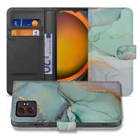 Watercolor Mix Design Samsung Galaxy Xcover 7 Pro Bookcase Hoesje Met 3 Pasjes En Sluitlipje