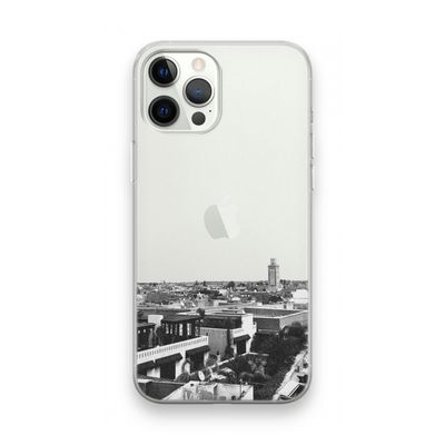 Marrakech Skyline : iPhone 12 Pro Max Transparant Hoesje
