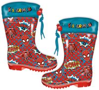 Marvel regenlaarzen Spider Man junior PVC rood/blauw maat 30 - thumbnail