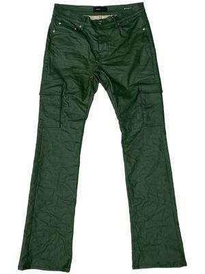 Purple Brand pantalon droit à poches cargo - Vert