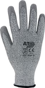 Asatex Snijbestendige handschoen | maat 8 grijs | EN 388 PSA-categorie II | HDPe m.polyurethaan | 10 paar - 3711/8 3711/8
