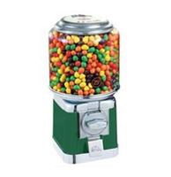 Beaver RB16 Snoepautomaat Aluminum/Groen - Bulk Snoep- 50 Eurocent Beaver RB16 Snoepautomaat Aluminum/Groen - Bulk Snoep- 50 Eurocent