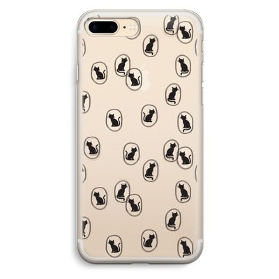 Miauw: iPhone 7 Plus Transparant Hoesje