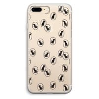 Miauw: iPhone 7 Plus Transparant Hoesje