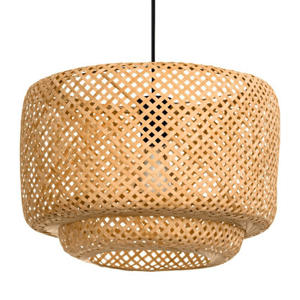 Eglo Hanglamp Hettonle met rotan kap 43868