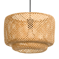 Eglo Hanglamp Hettonle met rotan kap 43868