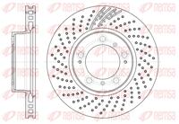 Remschijf REMSA, Remschijftype: Geventileerd: , Diameter (mm)317,8mm, Inbouwplaats: Vooras, u.a. für Porsche - thumbnail