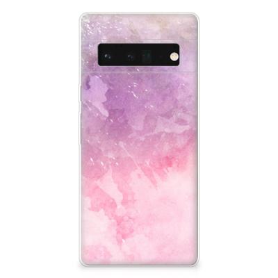 Smartphone hoesje Google Pixel 6 Pro Pink Purple Paint