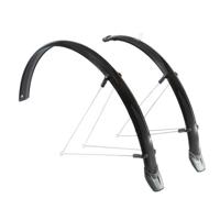 Eurofender Stel spatborden 28 inch 46 pvc zwart