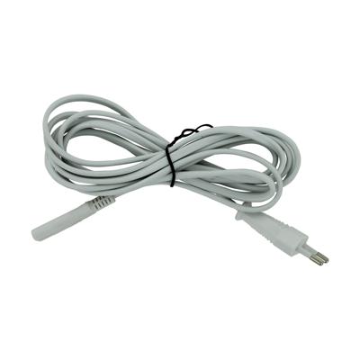 Huismerk Euro naar iec320-c7 stroomkabel 3 meter - wit