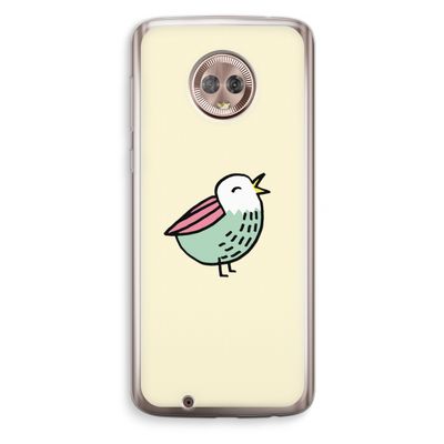 Birdy: Motorola Moto G6 Transparant Hoesje