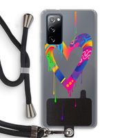 Melts My Heart: Samsung Galaxy S20 FE / S20 FE 5G Transparant Hoesje met koord