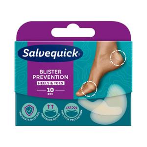 Salvequick Blister Prevention Tenen&hielen 10