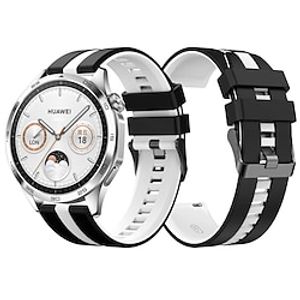 Horlogeband voor Garmin Forerunner 265 255 Music Venu 3 2 Vivoactive 4 22mm Siliconen Vervanging Band Snelsluiting Twee toon Sportband Polsbandje Lightinthebox
