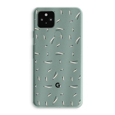 Hipster stripes: Google Pixel 5a 5G Transparant Hoesje