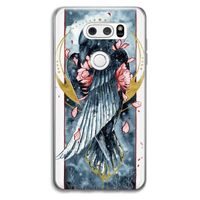 Golden Raven: LG V30 Transparant Hoesje