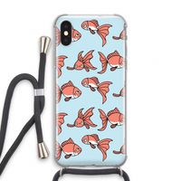 Blub: iPhone X Transparant Hoesje met koord