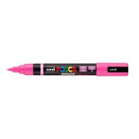 Paintmarker uni posca pc-5br brushpunt m roze