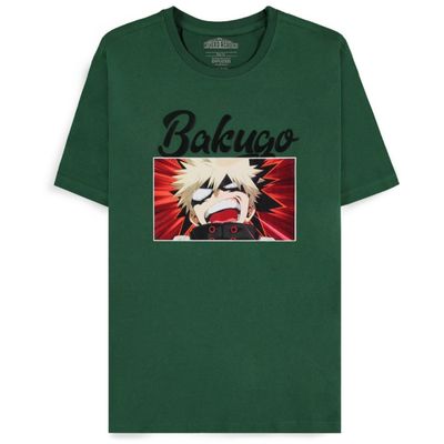 My Hero Academia: Bakugo Green T-Shirt Size XL