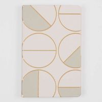 Erin Condren Focused Softbound Notebook Gold Sand Half Moon - Lined